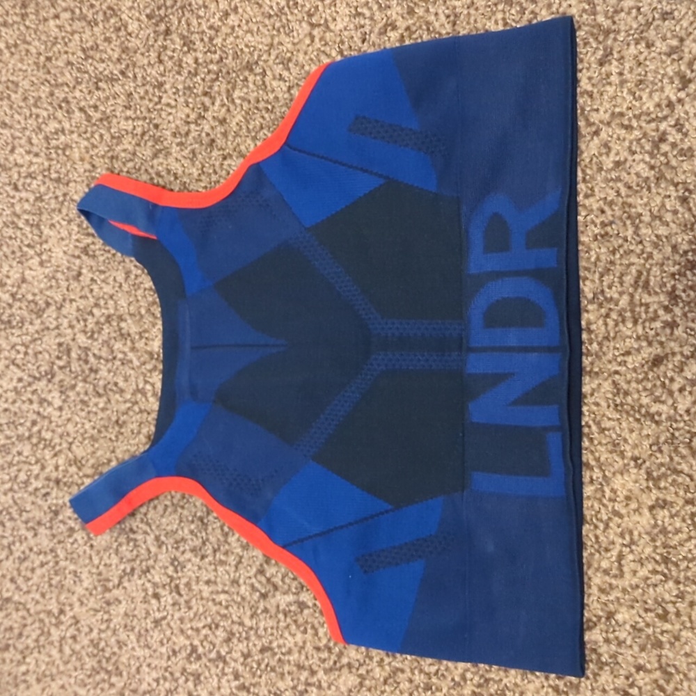 LNDR Blue and Red Sports Bra XS/S